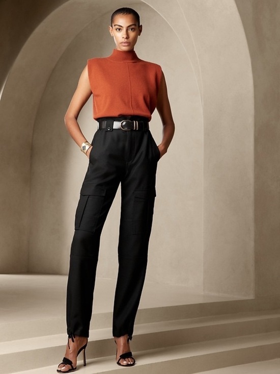 Banana Republic Pants - Banana Republic LIDO WOOL CARGO PANT